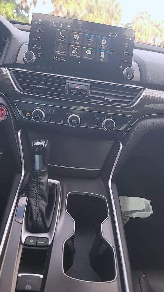 2019 HONDA ACCORD SPORT